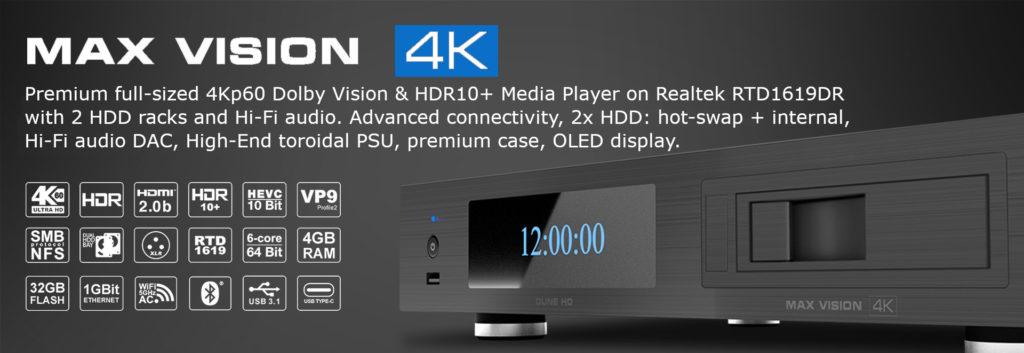 Dune HD max vision 4k